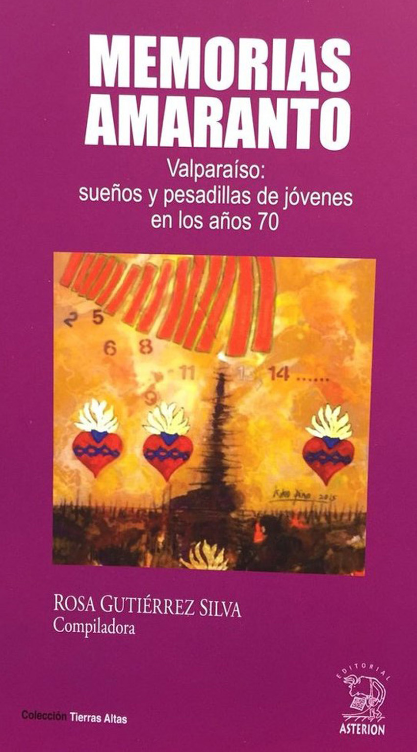 Memorias Amaranto. Valparaíso: sueños y pesadillas de jóvenes en los años 70. Presentation of the book by Rosa Gutiérrez Silva. Fòrum de Debats. 11/06/2019. Centre Cultural La Nau. 19:00h